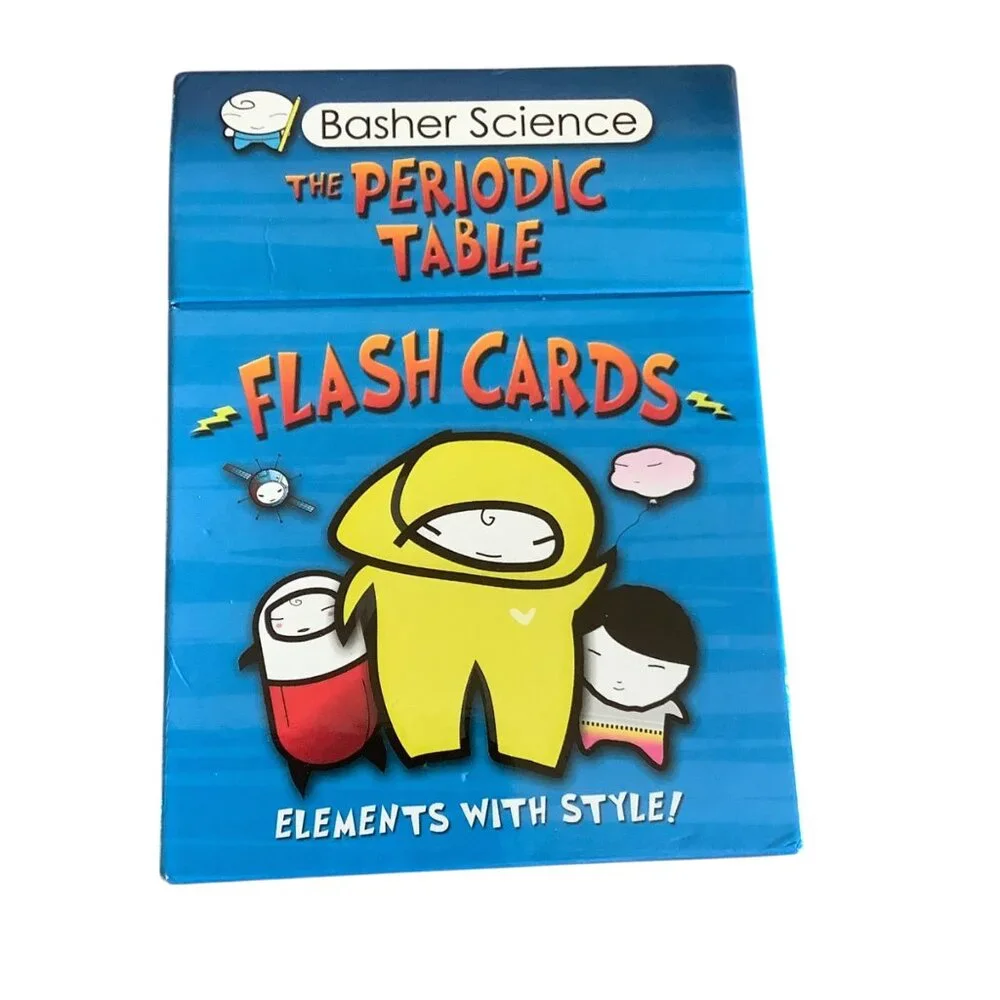 Basher‎ Science Periodic Table Flash Cards Toucan Books Educational Tool